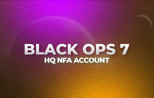 Black Ops 7 HQ NFA Account